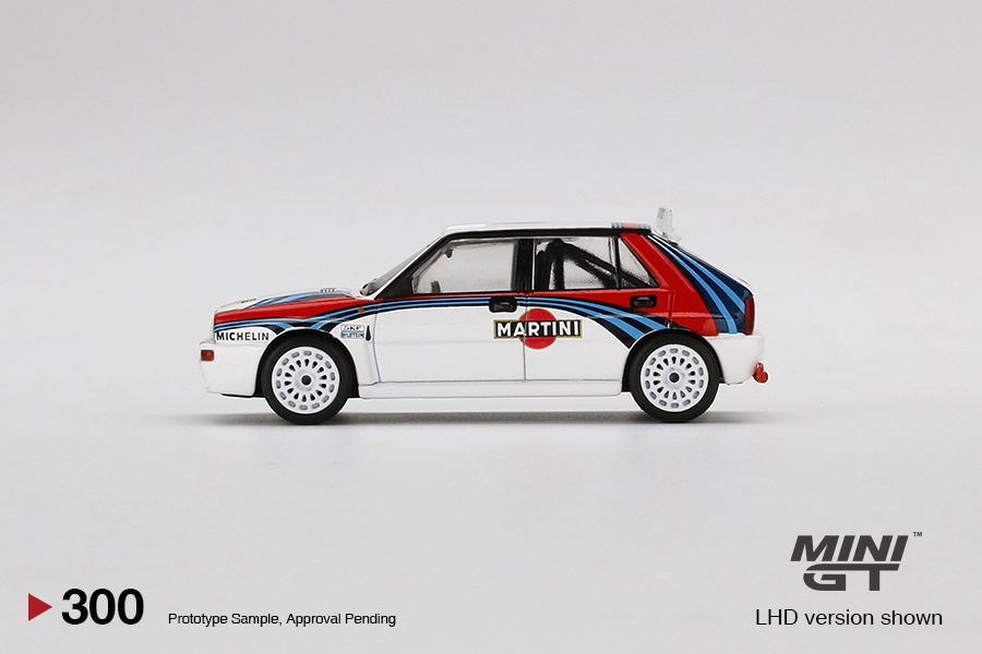 MINI GT #300 — Lancia Delta HF Integrale Evoluzione Martini Racing - Image 5