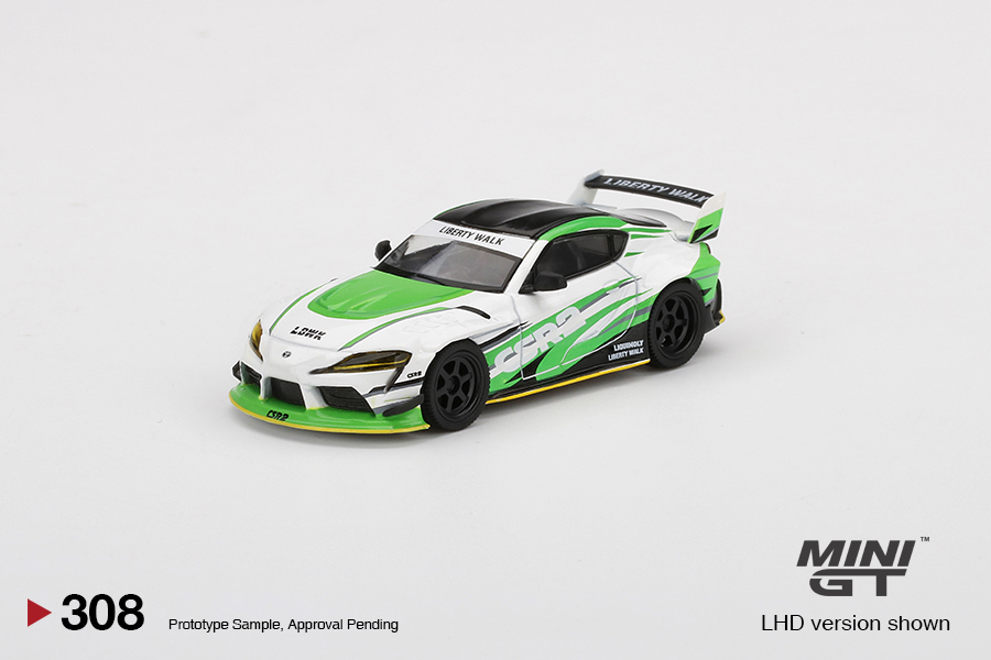 MINI GT #308 — LB★WORKS Toyota GR Supra CSR2 RHD version only - Image 3