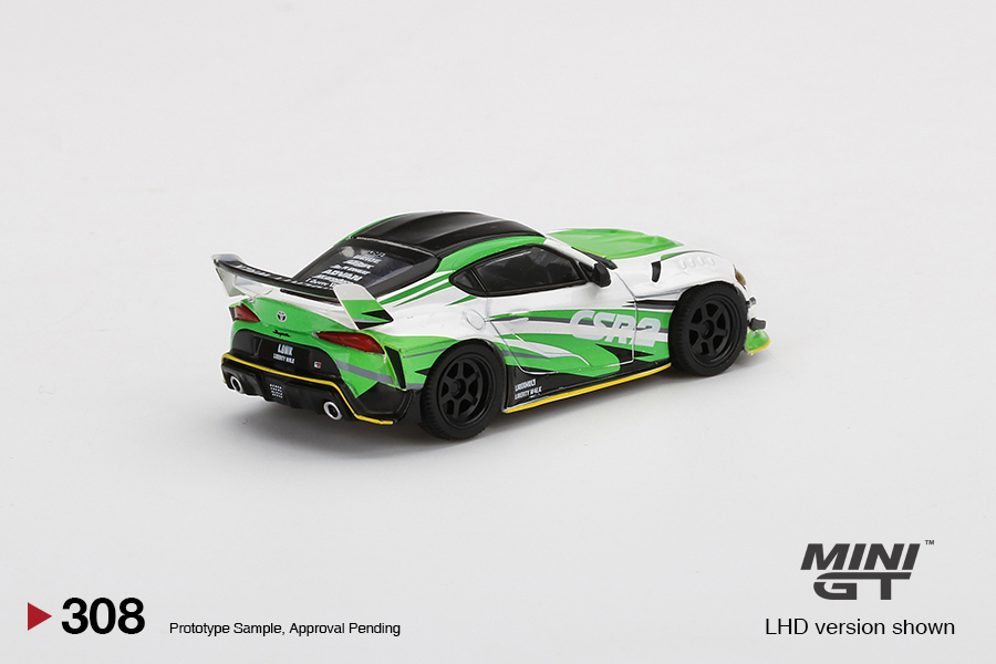 MINI GT #308 — LB★WORKS Toyota GR Supra CSR2 RHD version only - Image 4