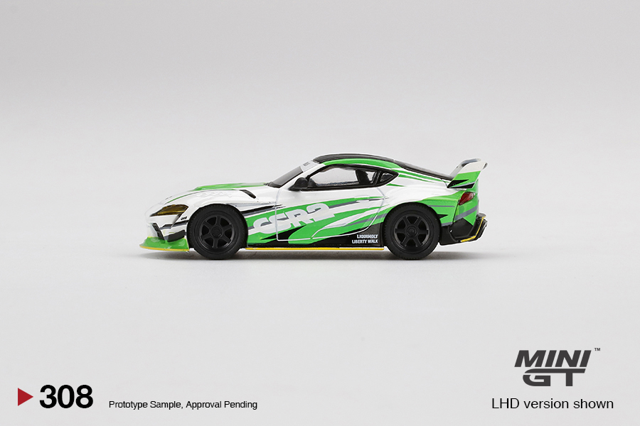MINI GT #308 — LB★WORKS Toyota GR Supra CSR2 RHD version only - Image 5
