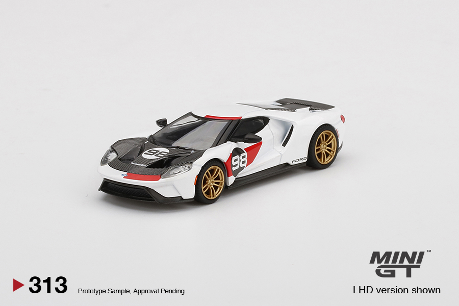 MINI GT #313 — Ford GT 2021 Heritage Edition LHD version only. - Image 3