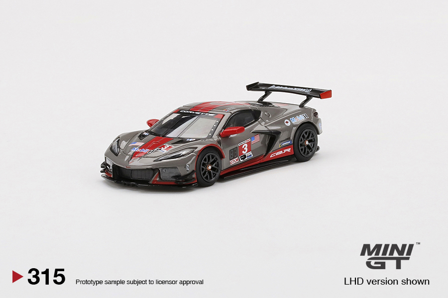MINI GT #315 — Chevrolet Corvette C8.R #3 Corvette Racing 2021 IMSA Sebring 12 Hrs - Image 3