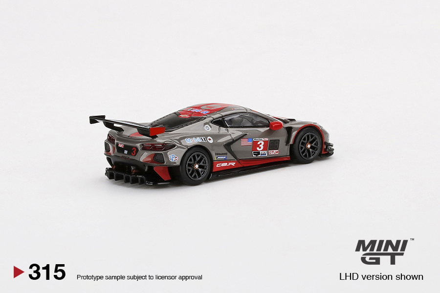 MINI GT #315 — Chevrolet Corvette C8.R #3 Corvette Racing 2021 IMSA Sebring 12 Hrs - Image 4