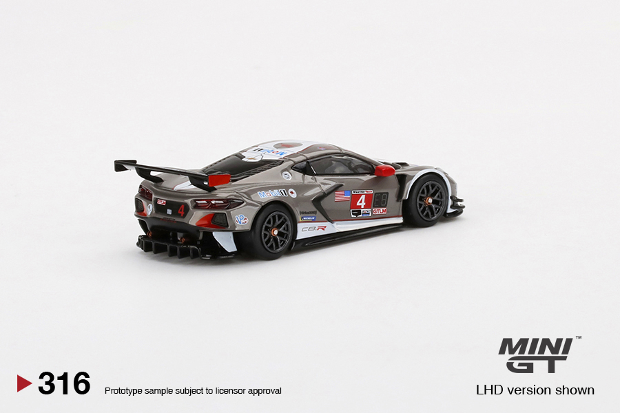 MINI GT #316 — Chevrolet Corvette C8.R #4 Corvette Racing 2021 IMSA Sebring 12 Hrs - Image 4
