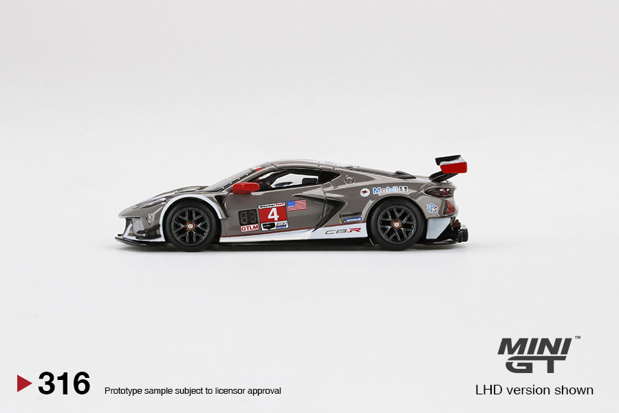MINI GT #316 — Chevrolet Corvette C8.R #4 Corvette Racing 2021 IMSA Sebring 12 Hrs - Image 5