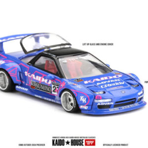 Kaido House x Mini GT Honda NSX Kaido House Nostalgic Classics - Blue