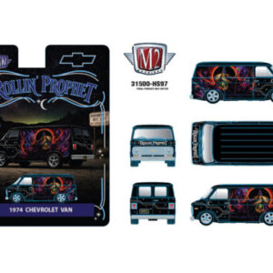 M2 Machines 1:64 1974 Chevrolet van Rollin Prophet Special Edition - Hobby Exclusive