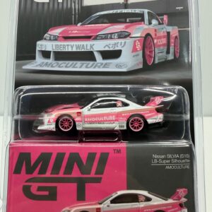 Mini GT #1239 Nissan Silvia (S15) LB-Super Silhouette AMOCULTURE 1:64 Blister