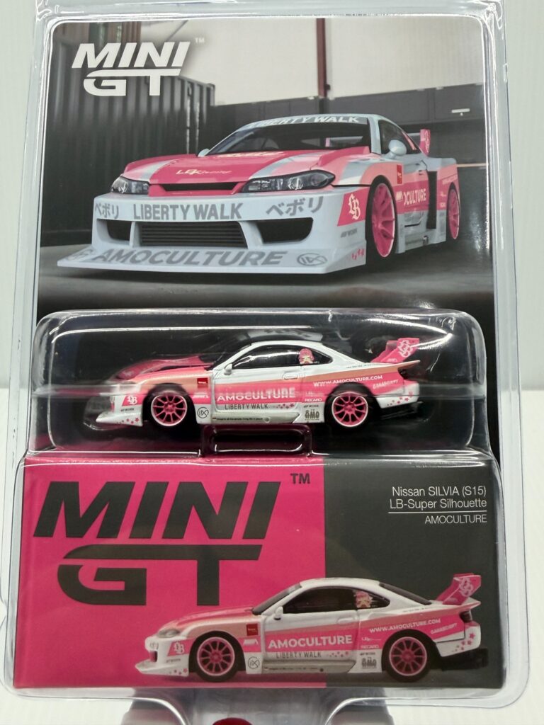 Mini GT #1239 Nissan Silvia (S15) LB-Super Silhouette AMOCULTURE 1:64 Blister