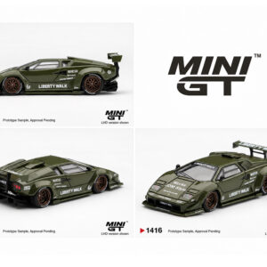 Lamborghini Countach LB-WORKS Army Green – Limited Edition