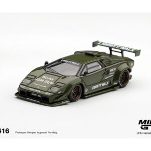 Lamborghini Countach LB-WORKS Army Green - Limited Edition
